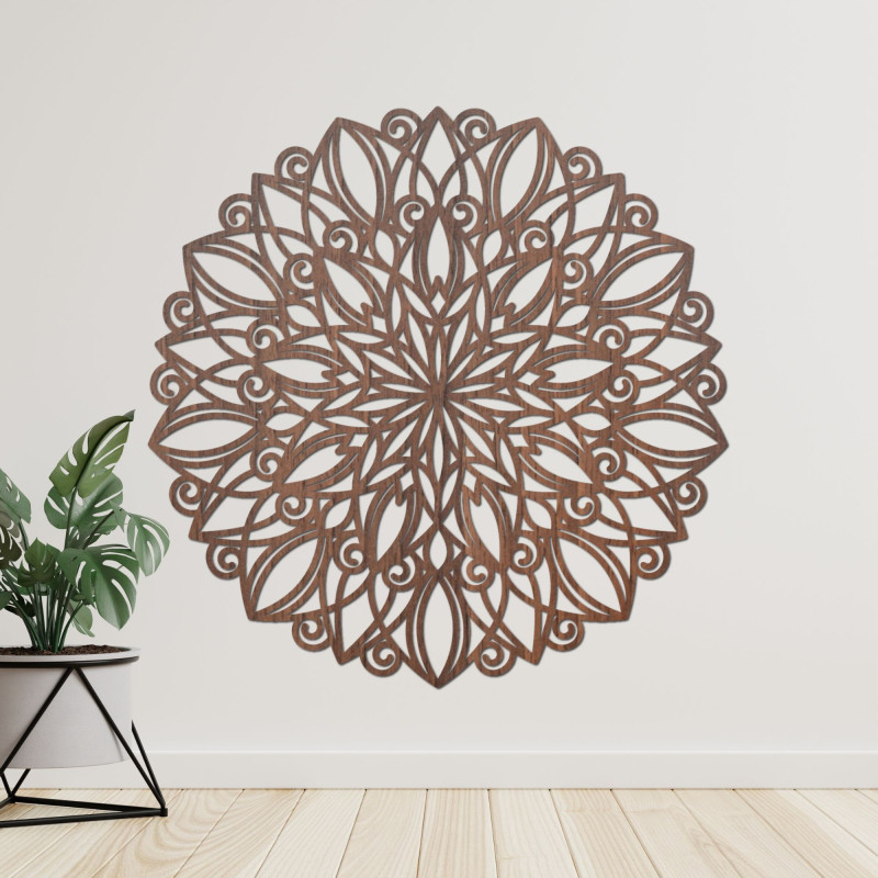 Mandala an der Wand - Symbol für Gleichgewicht und Schönheit - REBUSS