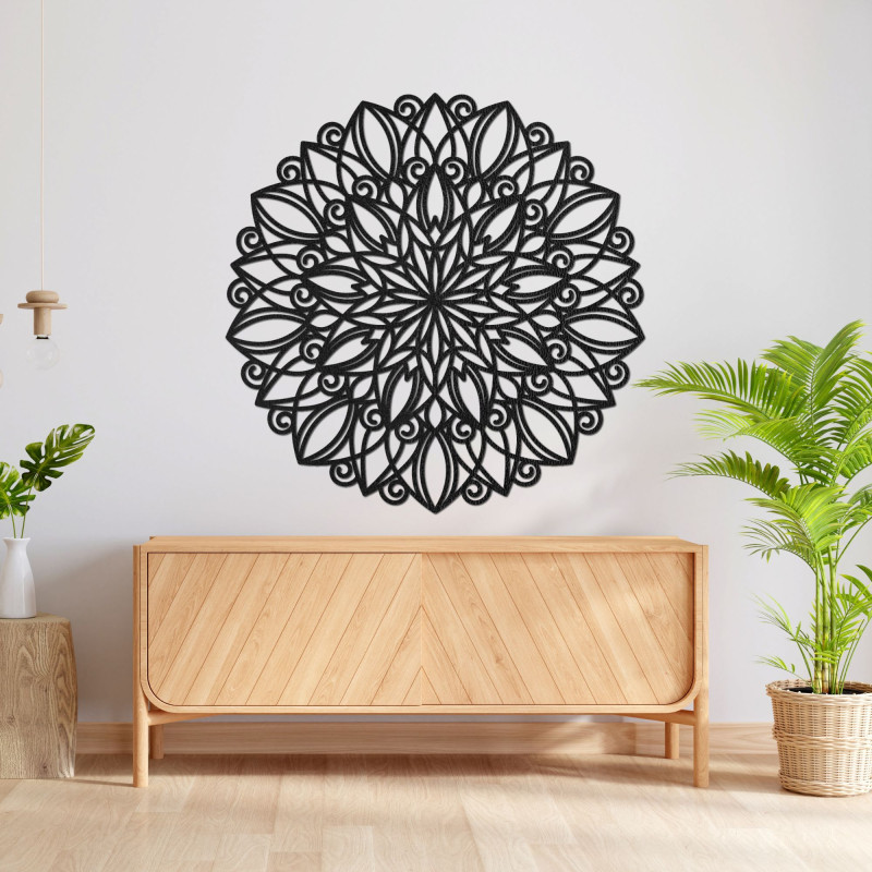 Mandala an der Wand - Symbol für Gleichgewicht und Schönheit - REBUSS