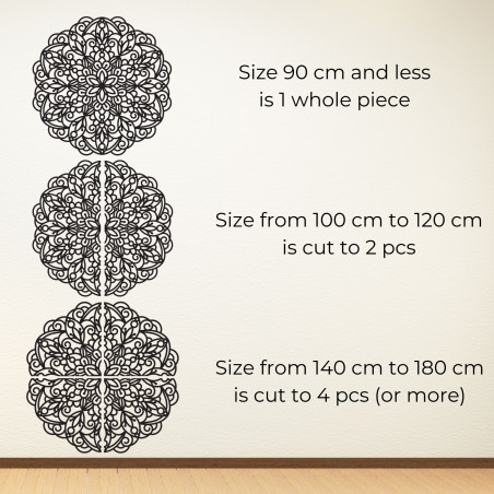 Holzmandala, Wandbild - TERRONS