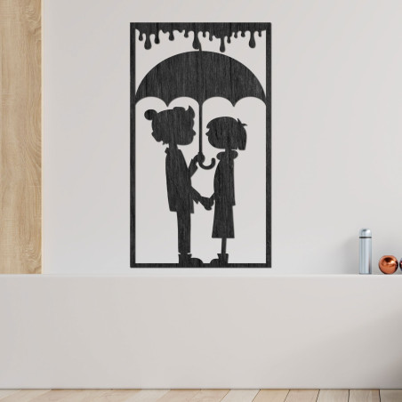 Romantisches Wandbild - KIESMET