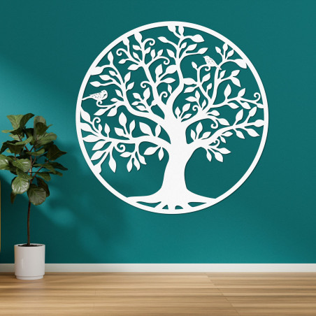 Holzbild des Lebensbaums