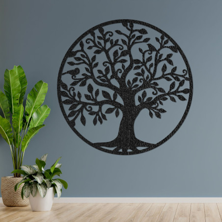 Holzbaum des Lebens und der Harmonie