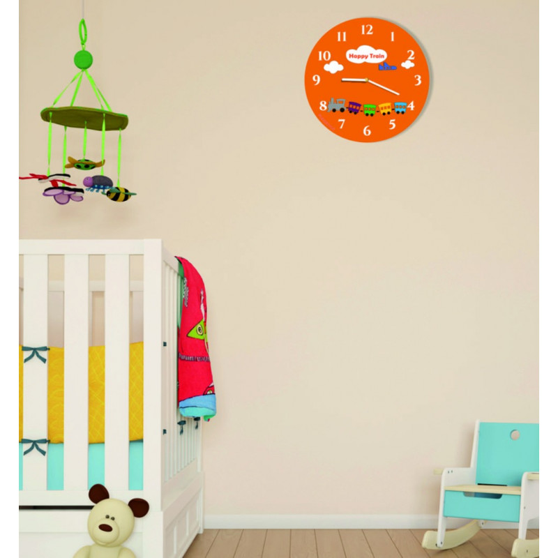 Moderne Wanduhr aus Plexiglas. Trendige Wanduhr als Geschenkidee. X-Momo-Uhr. PMMA