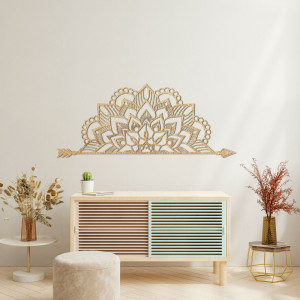 Mandala aus Holz für die Wand - ARONGE 2