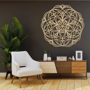 Einzigartige Wanddekoration: Mandala des Friedens – SERENA 2