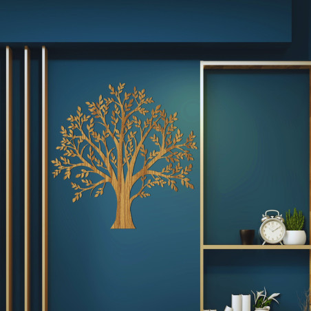 Die moderne Holzdekoration „Baum des Lebens“ verleiht Ihrem Interieur natürlichen Stil und Eleganz.