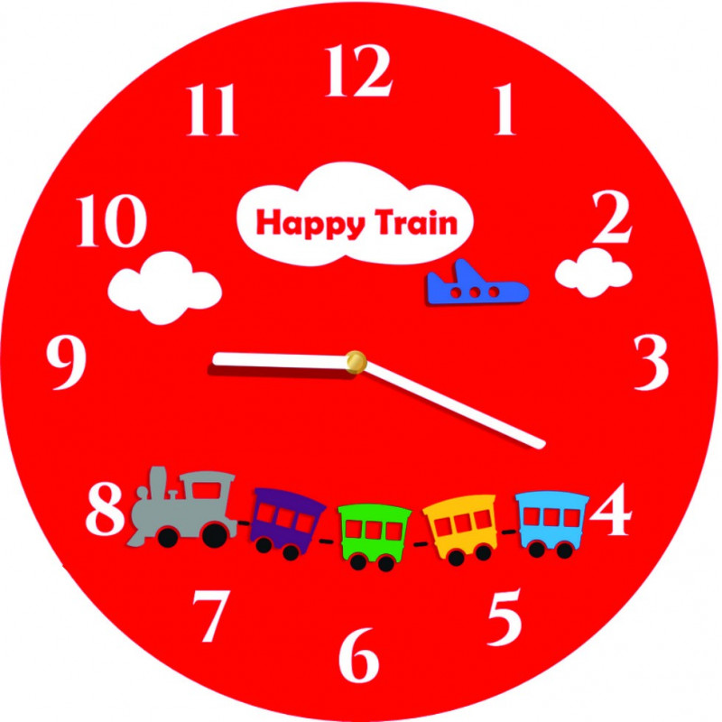 Moderne Wanduhr aus Plexiglas. Trends auf der Wanduhr als Geschenk. Clock X-momo. PMMA