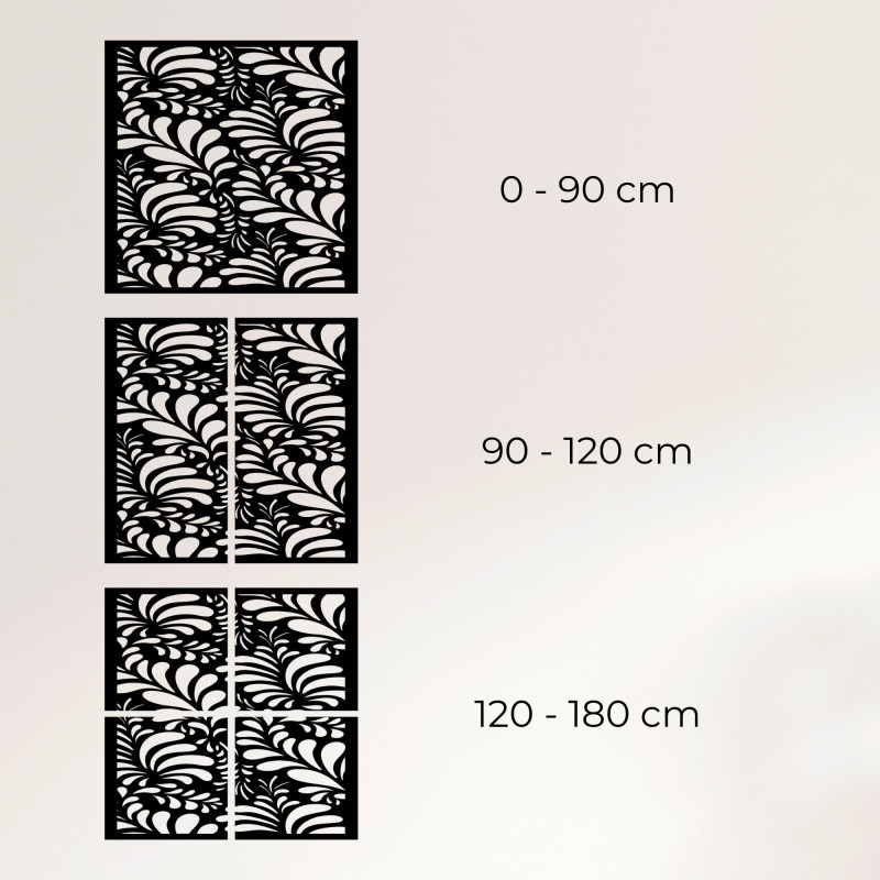 Geschnitztes Holzbild für die Wand - HERBA