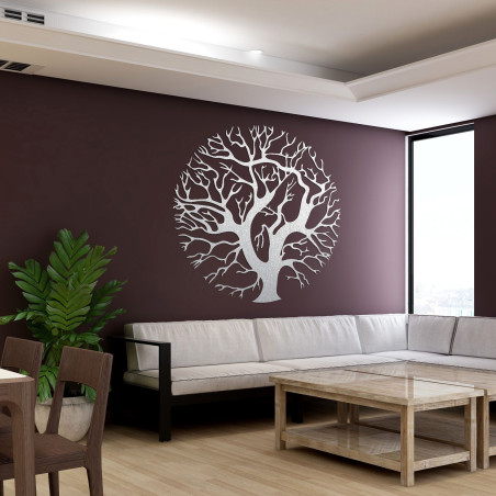 Holzbild „Baum des Lebens“ an der Wand für ein modernes Interieur