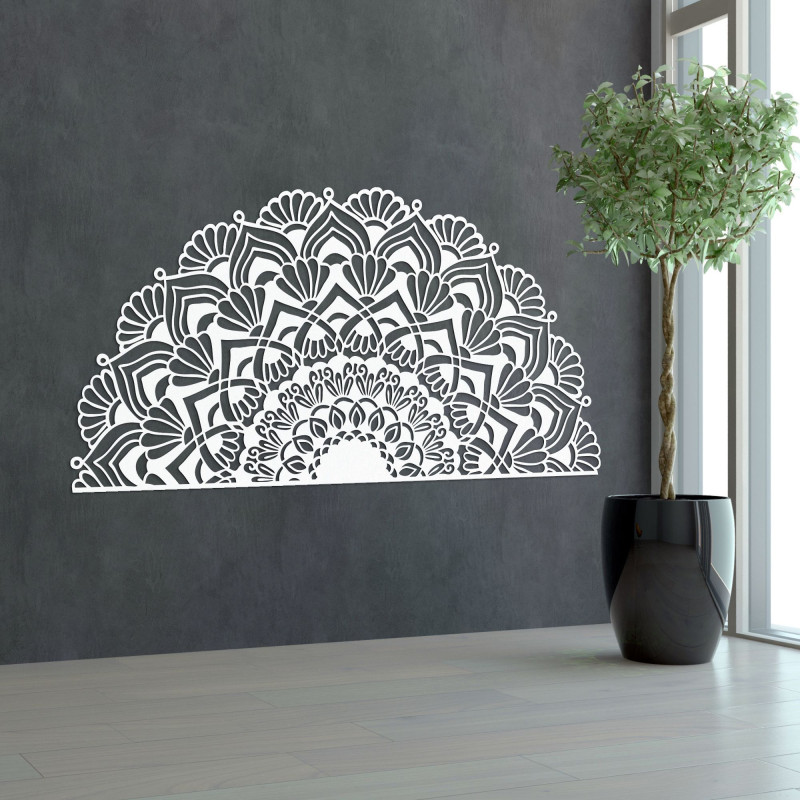 Holzmandala an der Wand: Bringen Sie moderne Harmonie in Ihr Zuhause