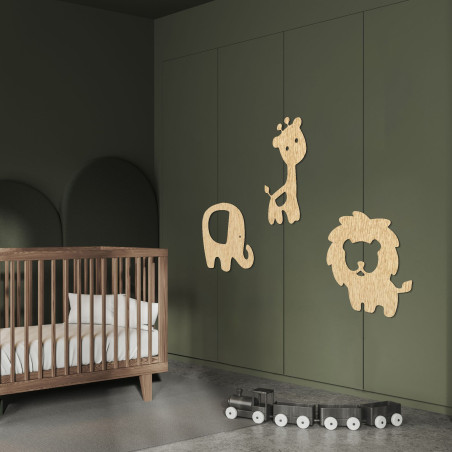 Holztiere für das Zimmer - ZOOTRO