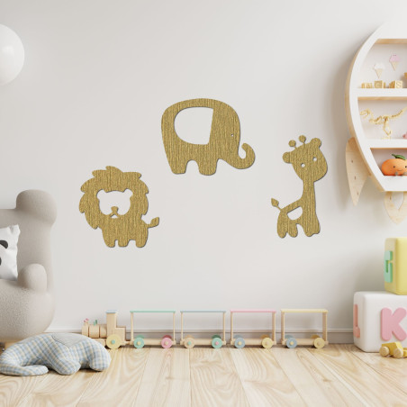 Holztiere für das Zimmer - ZOOTRO