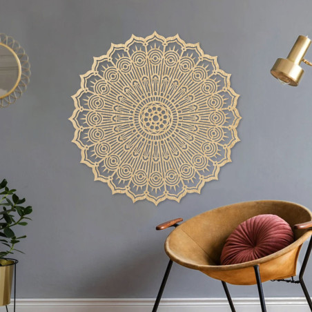 Heilendes Mandala an der Wand – Elegante Dekoration für Ihr Interieur | LEER