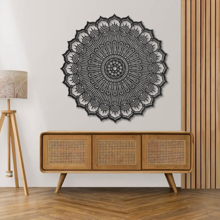 Heilendes Mandala an der Wand – Elegante Dekoration für Ihr Interieur | LEER