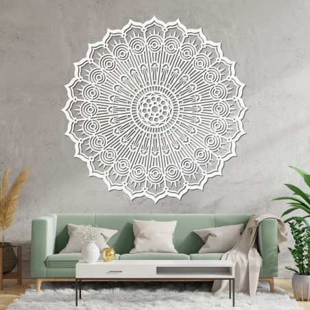 Heilendes Mandala an der Wand – Elegante Dekoration für Ihr Interieur | LEER