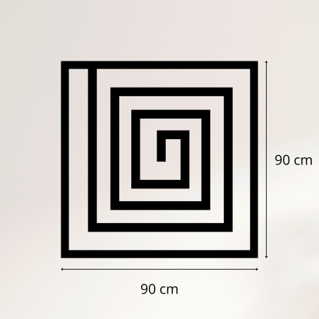 Holzspiralen-Dekoration