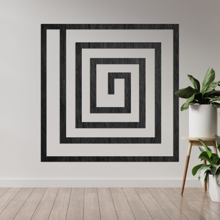 Holzspiralen-Dekoration