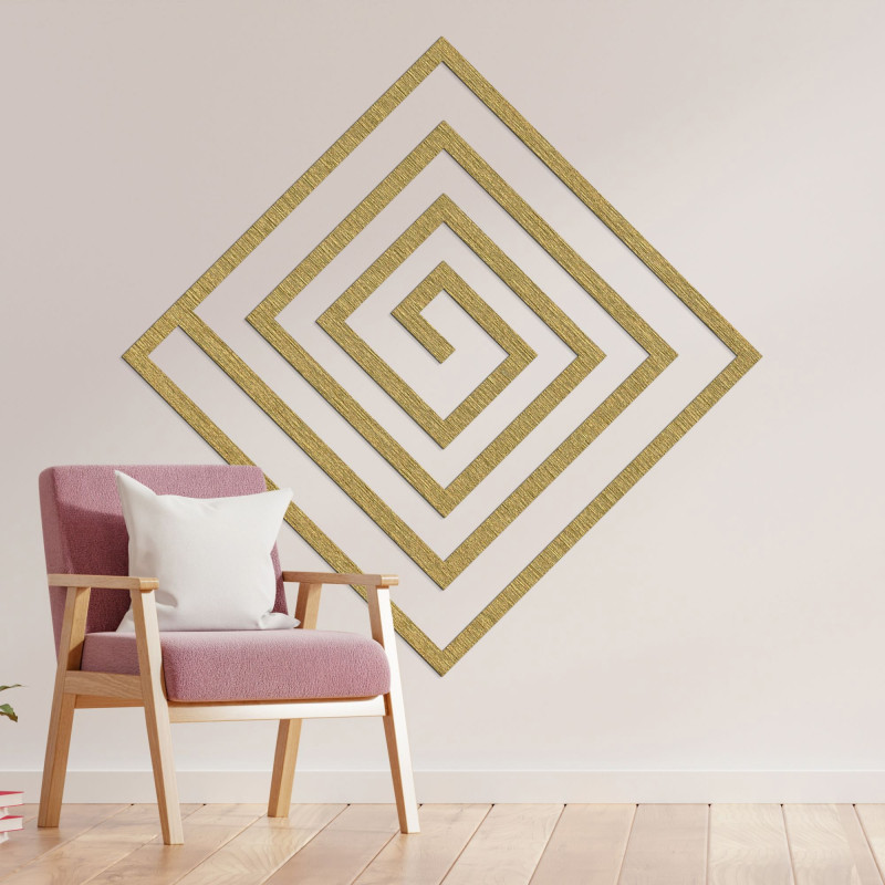 Holzspiralen-Dekoration