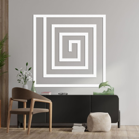 Holzspiralen-Dekoration