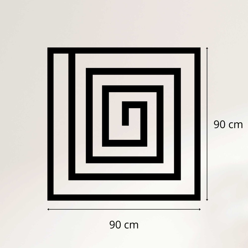 Geometrische Dekoration aus Holz - WOORTLE