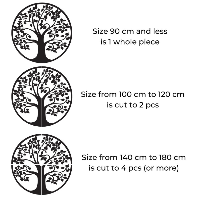 Holzdekoration Baum des Lebens - MAKJAK