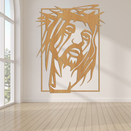 Holzwandbild Jesus Christus - FAITHO