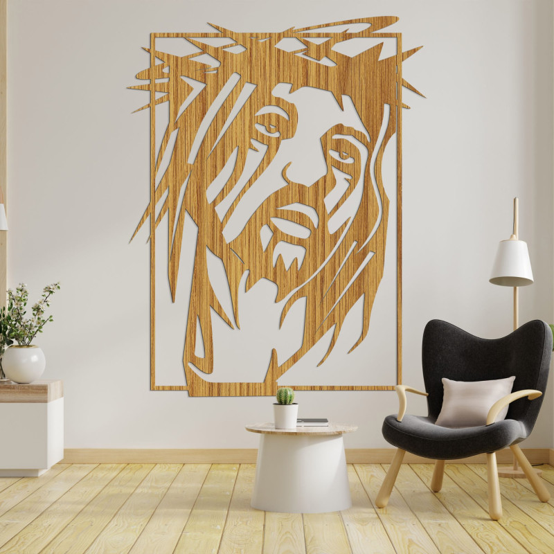 Holzwandbild Jesus Christus - FAITHO