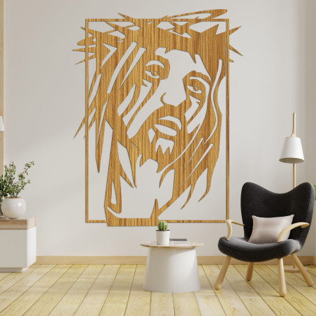 Holzwandbild Jesus Christus - FAITHO
