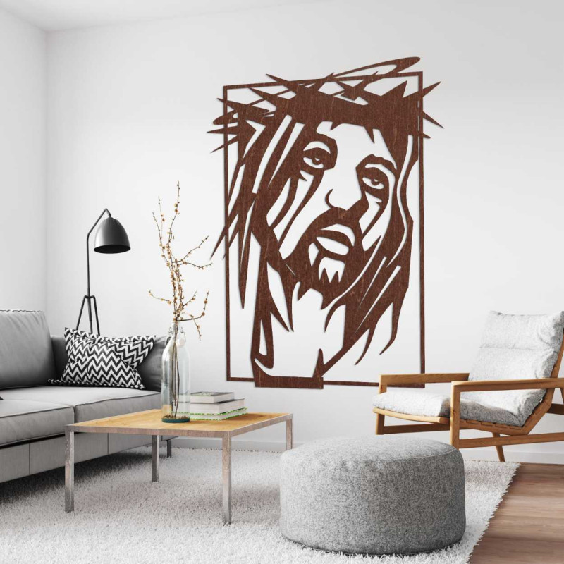 Holzdekoration Jesus Christus - FEIGHTO