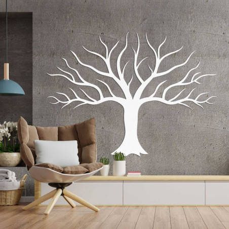 Ein modernes Gemälde aus Holzbaum schafft in jedem Zuhause eine harmonische Atmosphäre.