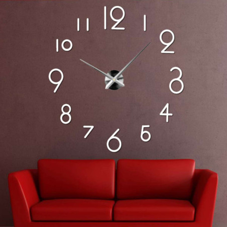 Plexiglasuhr für das Wohnzimmer