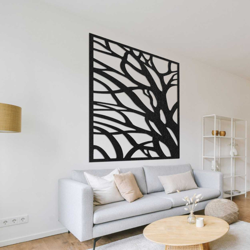 Holzbild „Baumzweige“ – moderne Wanddekoration aus Holz | SENTOP