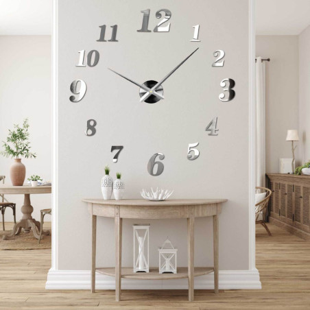 moderne Wanduhr für die Küche