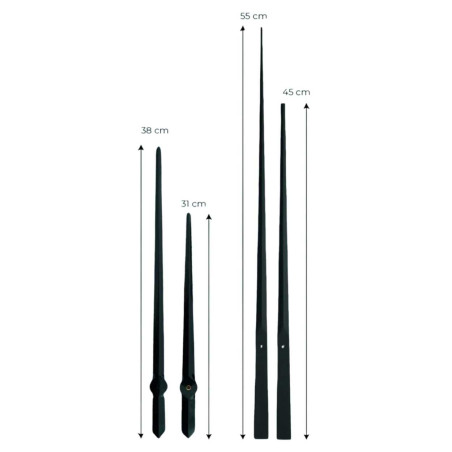 Moderne Design-Wanduhr - PORIA