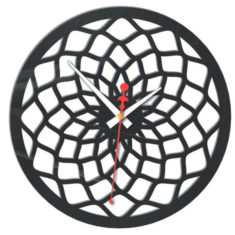 Moderne Wanduhr für die Küche