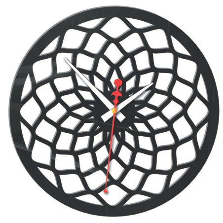 Moderne Wanduhr für die Küche