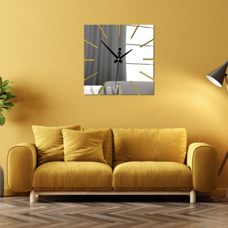 Designer-Wanduhr passend für moderne Innenräume