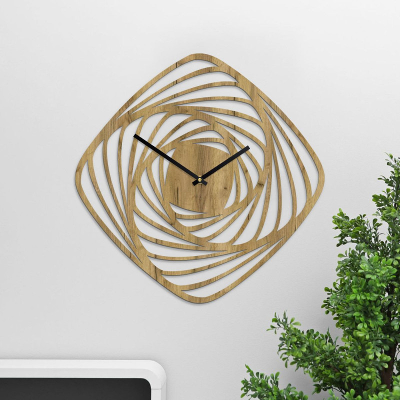 Holzwanduhr aus Sperrholz – natürliche Eleganz für Ihr Interieur