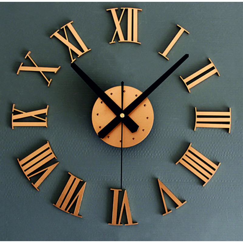 Kunststoff-Wanduhr für Kinder aus Plexiglas. Trendige Wanduhr als Geschenk. Xmomo Uhr. Acryl-Uhr