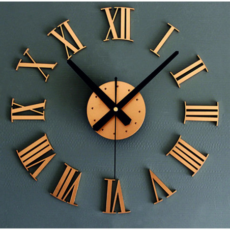 Kunststoff-Wanduhr für Kinder aus Plexiglas. Trendige Wanduhr als Geschenk. Xmomo Uhr. Acryl-Uhr