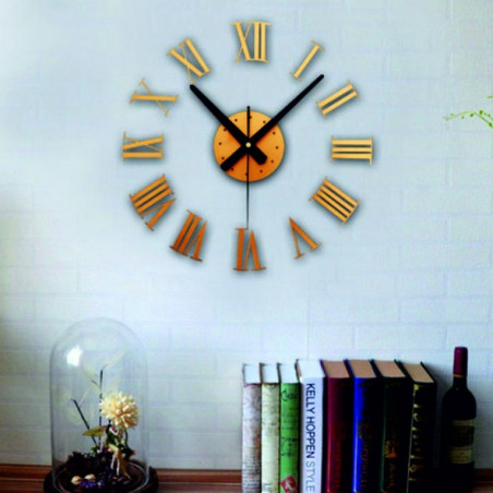 Kunststoff-Wanduhr für Kinder aus Plexiglas. Trendige Wanduhr als Geschenk. Xmomo Uhr. Acryl-Uhr