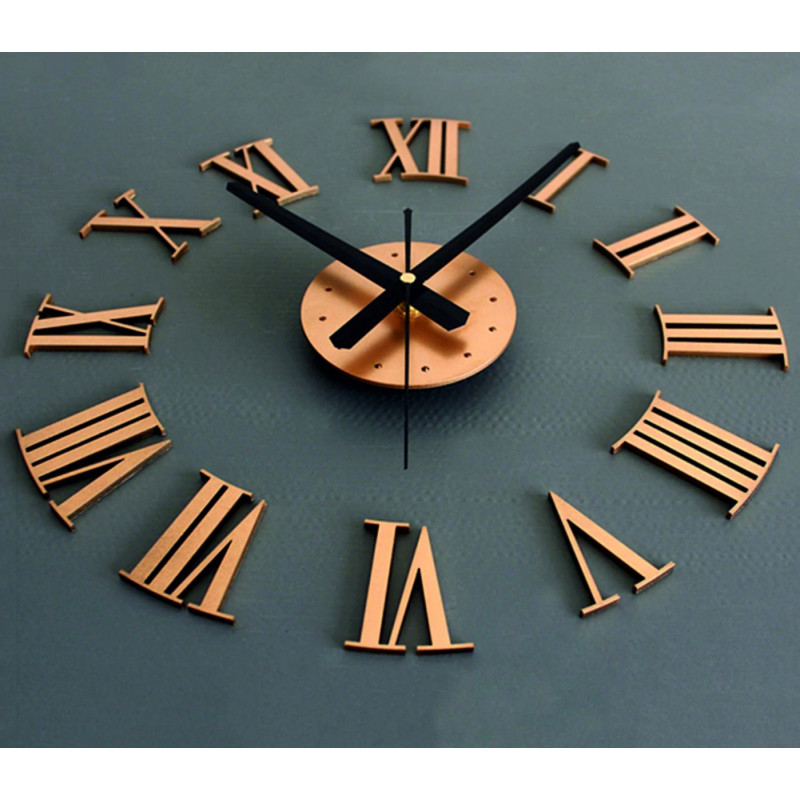 Kunststoff-Wanduhr für Kinder aus Plexiglas. Trendige Wanduhr als Geschenk. Xmomo Uhr. Acryl-Uhr