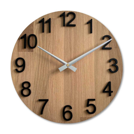 Moderne Wanduhr aus strapazierfähigem Material
