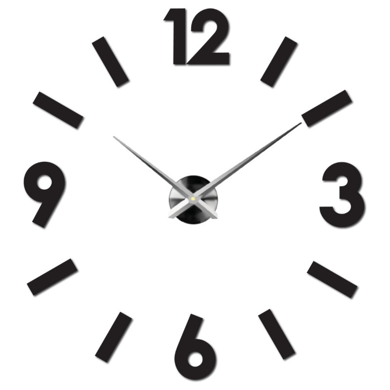 DIY selbstklebende Wanduhr aus Plexiglas, moderne Dekoration für Wohnzimmer und Büro