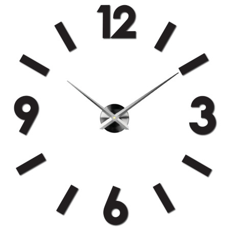 DIY selbstklebende Wanduhr aus Plexiglas, moderne Dekoration für Wohnzimmer und Büro