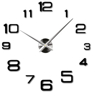 3D Wanduhr Aufkleber DIY - DESING