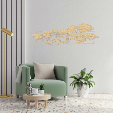 Wandbild mit Kiefernmotiv - TIRALIN