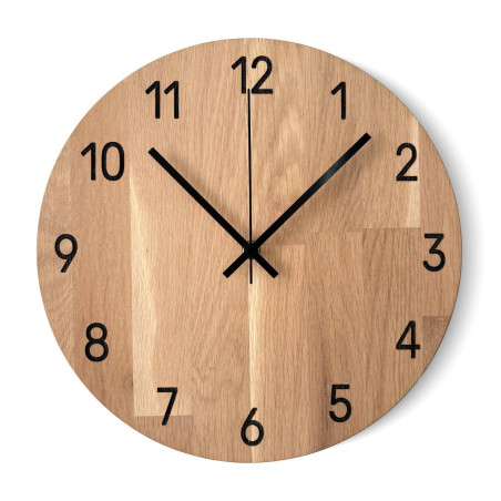 Wanduhr aus Holz