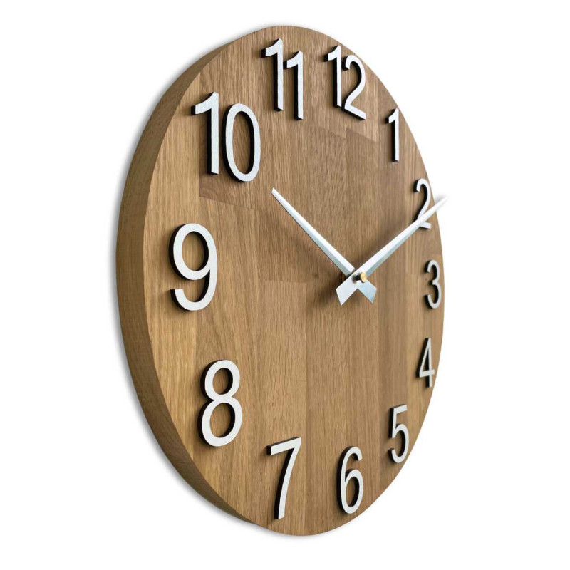 Wanduhr aus Holz - MONTIORE