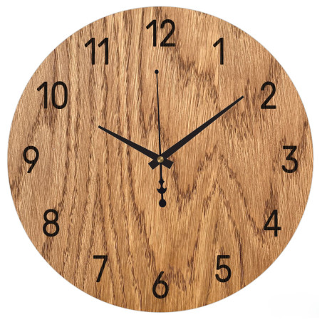 Elegante Wanduhr aus Holz – ein stilvolles Stück für jeden Raum